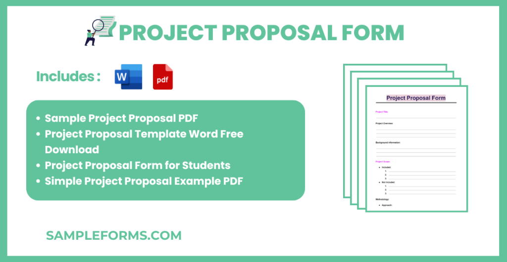 FREE 15+ Project Proposal Form Samples, PDF, MS Word, Google Docs, Excel