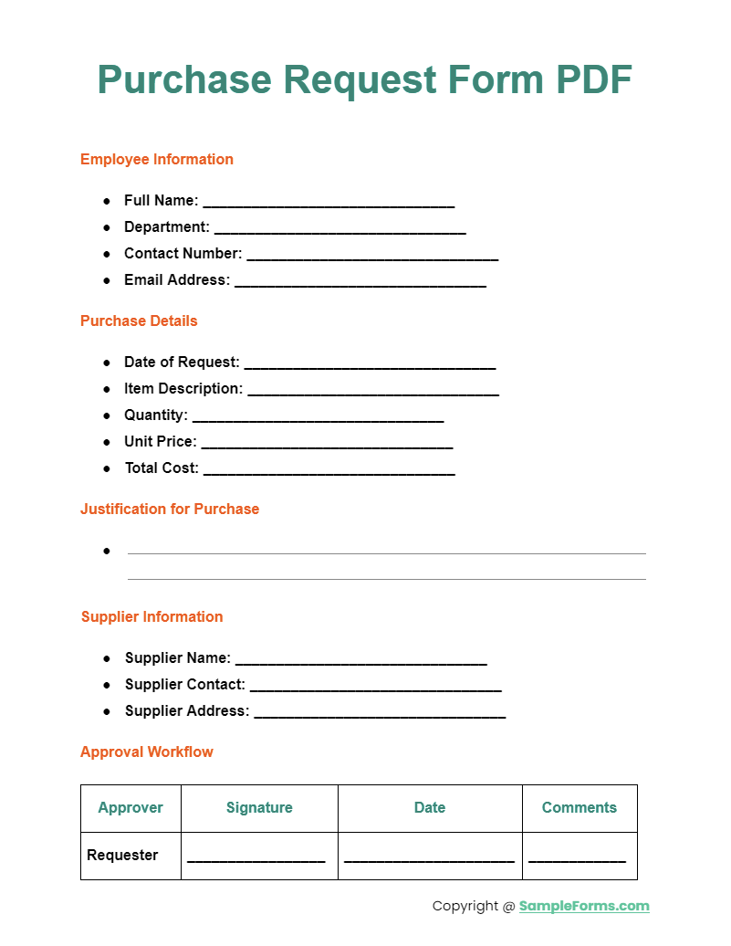 purchase request form pdf