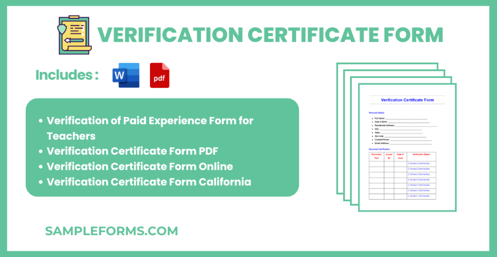 verification certificate form bundle 1024x530