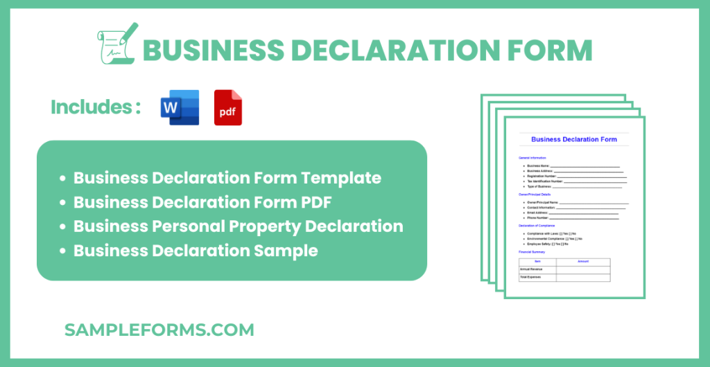 business declaration form bundle 1024x530