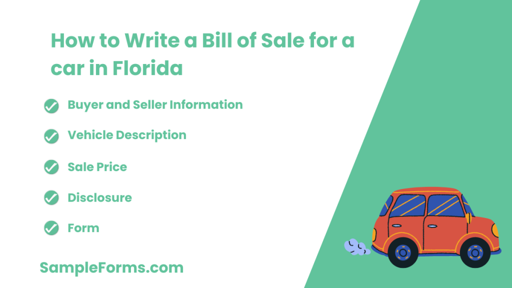 how to write a bill of sale for a car in florida 1024x576