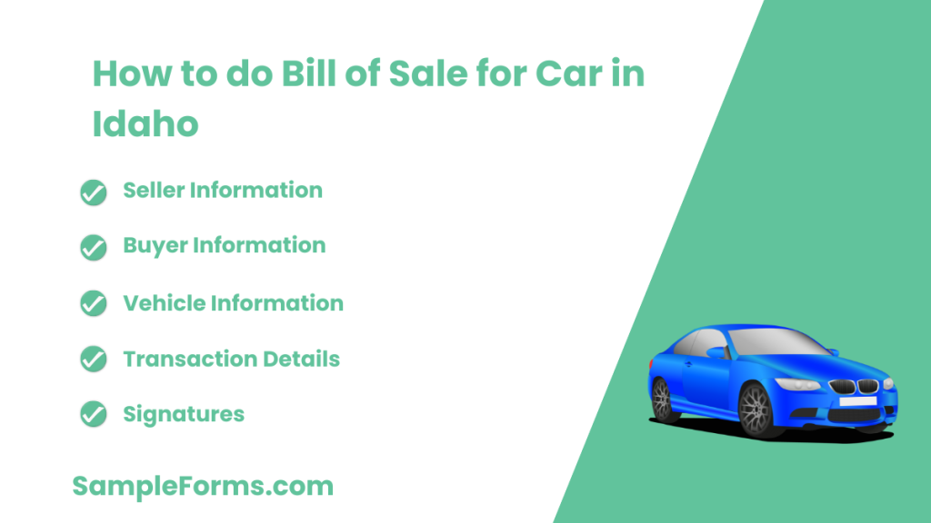 how to do bill of sale for car in idaho 1024x576