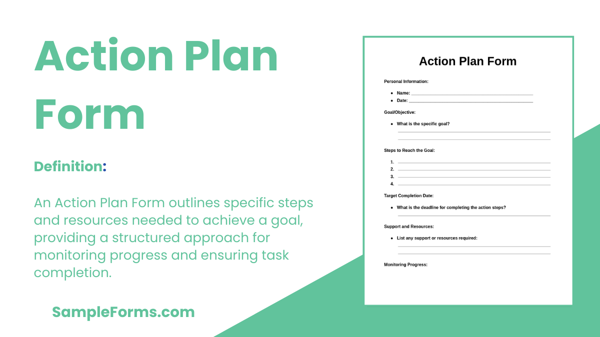 action plan form