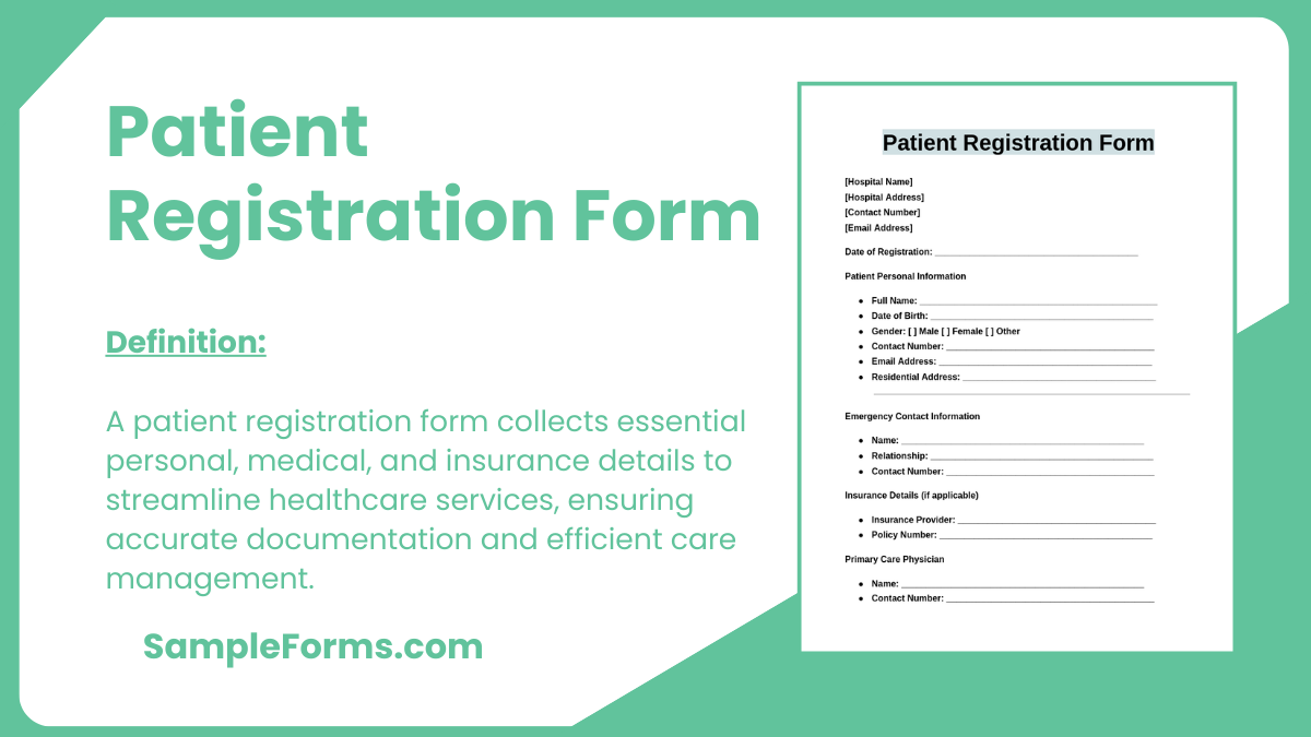 patient registration form 