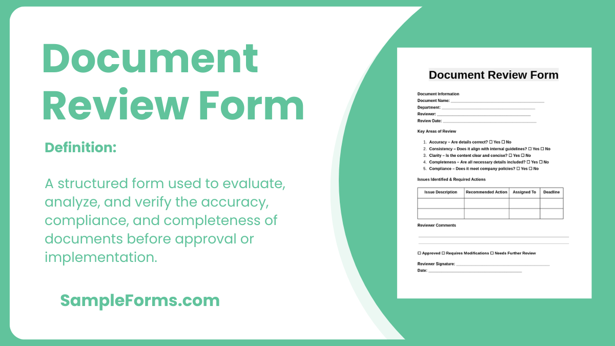 document review form 