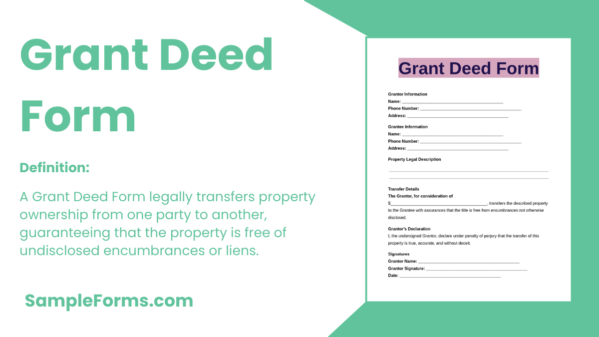 grant deed form