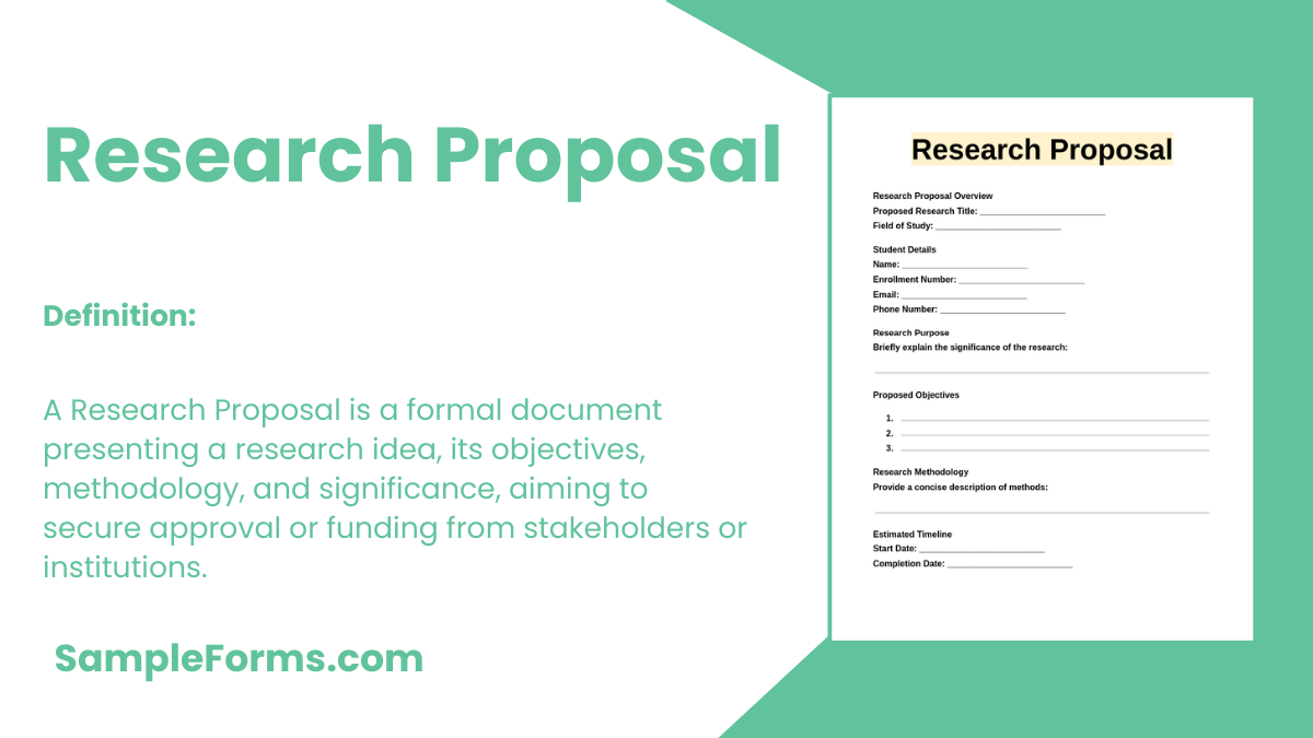 research proposal