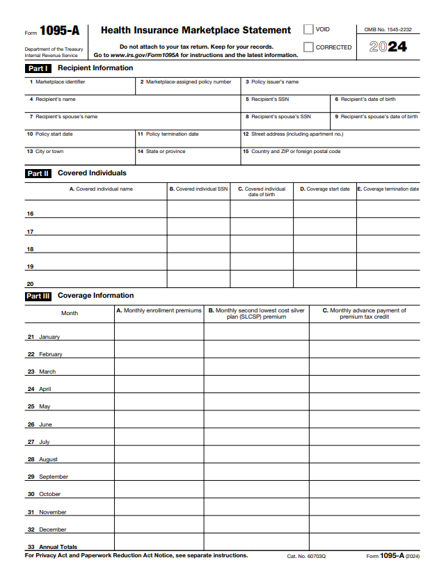 Form 1095-A