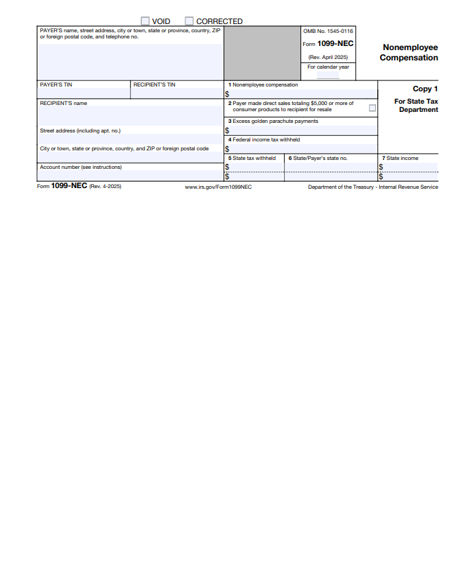 Form 1099-NEC
